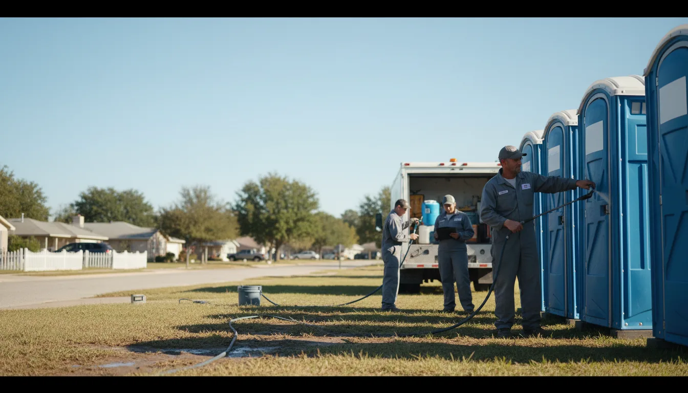 Long-Term Portable Toilet Rental in Elizabeth, IN near me
